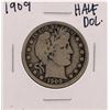 Image 1 : 1909 Barber Liberty Head Half Dollar Coin