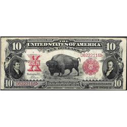 1901 $10 Bison Legal Tender Note