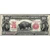 Image 1 : 1901 $10 Bison Legal Tender Note