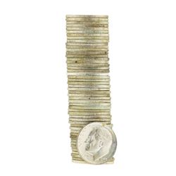 Roll of (50) 1952-D Brilliant Uncirculated Roosevelt Dimes
