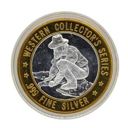 .999 Silver Bally's Saloon & Gambling Hall Hotel Limited Edition Gaming Token