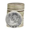 Image 1 : Roll of (20) 1964 Brilliant Uncirculated Kennedy Half Dollars