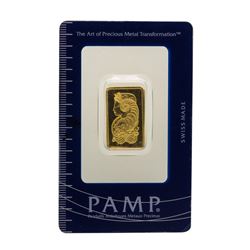 Suisse 10 Gram Fine Gold Pamp Gold Bar