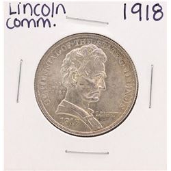 1918 Lincoln Centennial Commemorative Half Dollar Coin