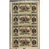Image 1 : Uncut Sheet of 1800's $5 Citizens Bank of Louisiana Obsolete Notes