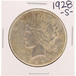1928-S $1 Peace Silver Dollar Coin