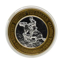 .999 Silver Gold Country Motor Inn Elko, NV $10 Limited Edition Casino Gaming To