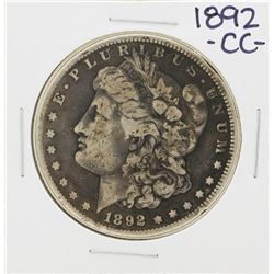1892-CC $1 Morgan Silver Dollar Coin