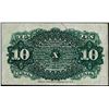 Image 2 : March 3, 1863 Ten Cents Fourth Issue Fractional Currency Note