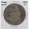Image 1 : 1876-S $1 Trade Silver Dollar Coin