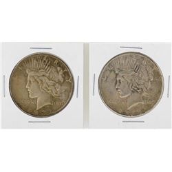 Lot of 1935 & 1935-S $1 Peace Silver Dollar Coins