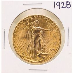 1928 $20 St. Gaudens Double Eagle Gold Coin