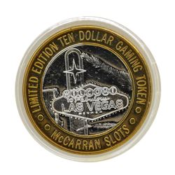 .999 Silver McCarran International Airport Las Vegas, NV $10 Limited Casino Toke
