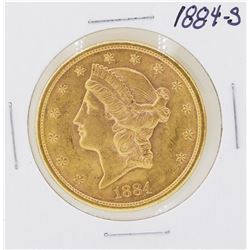 1884-S $20 Liberty Head Double Eagle Gold Coin