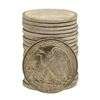 Image 2 : Roll of (20) Brilliant Uncirculated 1947-D Walking Liberty Half Dollar Coins