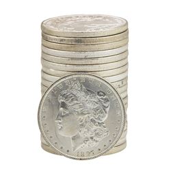 Roll of (20) 1897 $1 Brilliant Uncirculated Morgan Silver Dollar Coins