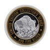 Image 1 : .999 Silver Bad River Lodge Casino Odanah, WI $10 Limited Edition Gaming Token