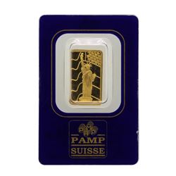 Suisse 2.5 Gram Fine Gold Pamp Gold Bar