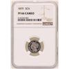 Image 1 : 1879 3 Cent Nickel Coin NGC PF66 Cameo