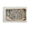 Image 2 : Silent Pardners 1 oz .999 Fine Silver Art Bar