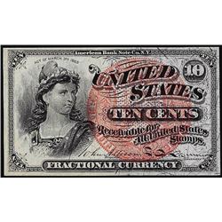 March 3, 1863 Ten Cents Fourth Issue Fractional Currency Note