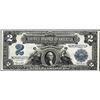 Image 1 : 1899 $2 Mini-Porthole Silver Certificate Note