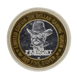 .999 Silver Sam Boyd's California Hotel $10 Casino Limited Edition Gaming Token