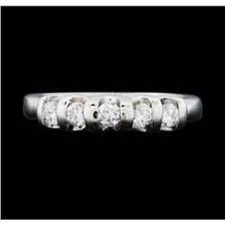 Platinum Ladies 0.40 ctw Diamond Ring