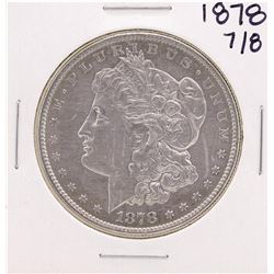 1878 7/8 $1 Morgan Silver Dollar Coin