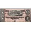 Image 1 : 1864 $10 Confederate States of America Note