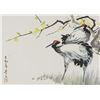 Image 1 : LU JIN Chinese Watercolor Cranes on Paper Roll