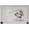 Image 2 : LU JIN Chinese Watercolor Cranes on Paper Roll