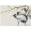 Image 3 : LU JIN Chinese Watercolor Cranes on Paper Roll