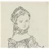 Image 3 : LEONARD FOUJITA Japanese-French 1886-1968 Graphite