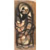 Image 1 : Artist Signed Canadian Charcoal on Paper Figure