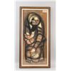 Image 2 : Artist Signed Canadian Charcoal on Paper Figure