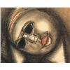 Image 3 : Artist Signed Canadian Charcoal on Paper Figure