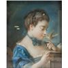Image 1 : FRANCOIS BOUCHER French 1703-1770 Pastel Portrait