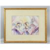 Image 2 : KHARCHO Y. Canadian Watercolor Girls C.1981