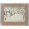 Image 2 : HENRY HOENI Canadian 1917-1989 Oil on Board Snow