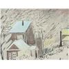 Image 3 : HENRY HOENI Canadian 1917-1989 Oil on Board Snow