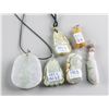 Image 2 : 6 Assorted Chinese Stone Carved Pendants
