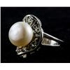 Image 2 : Lady's Large Pearl Ring