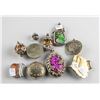 Image 2 : 10 Assorted Chinese Pendants of Various Gemstones