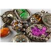 Image 3 : 10 Assorted Chinese Pendants of Various Gemstones