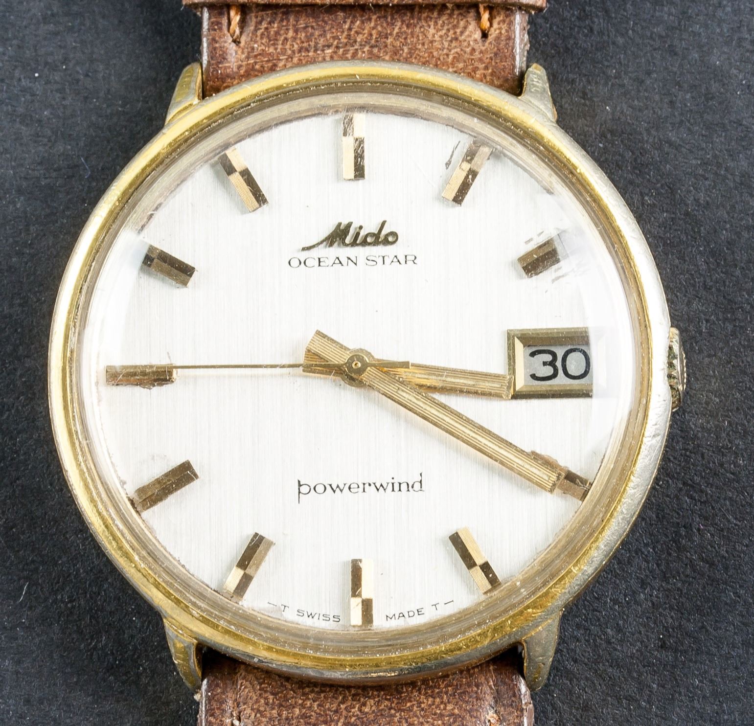 Vintage Mido Ocean Star Mechnical Men's Watch