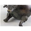 Image 8 : Chinese Bronze Tripod Dragon Ding Vessel with Mark