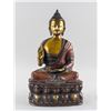 Image 1 : Chinese Large Gilt Bronze Shakyamuni Buddha Statue