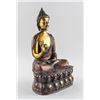 Image 2 : Chinese Large Gilt Bronze Shakyamuni Buddha Statue