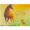Image 1 : TYRUS WONG Cut Signature on Souvenir Postcard